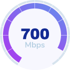 Internet 700 Mbps